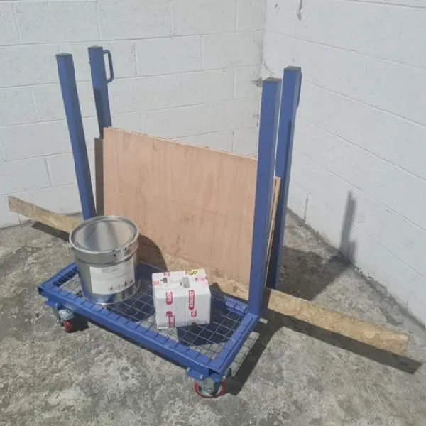 Heavy Duty Sheet & Board Material Handling Trolley
