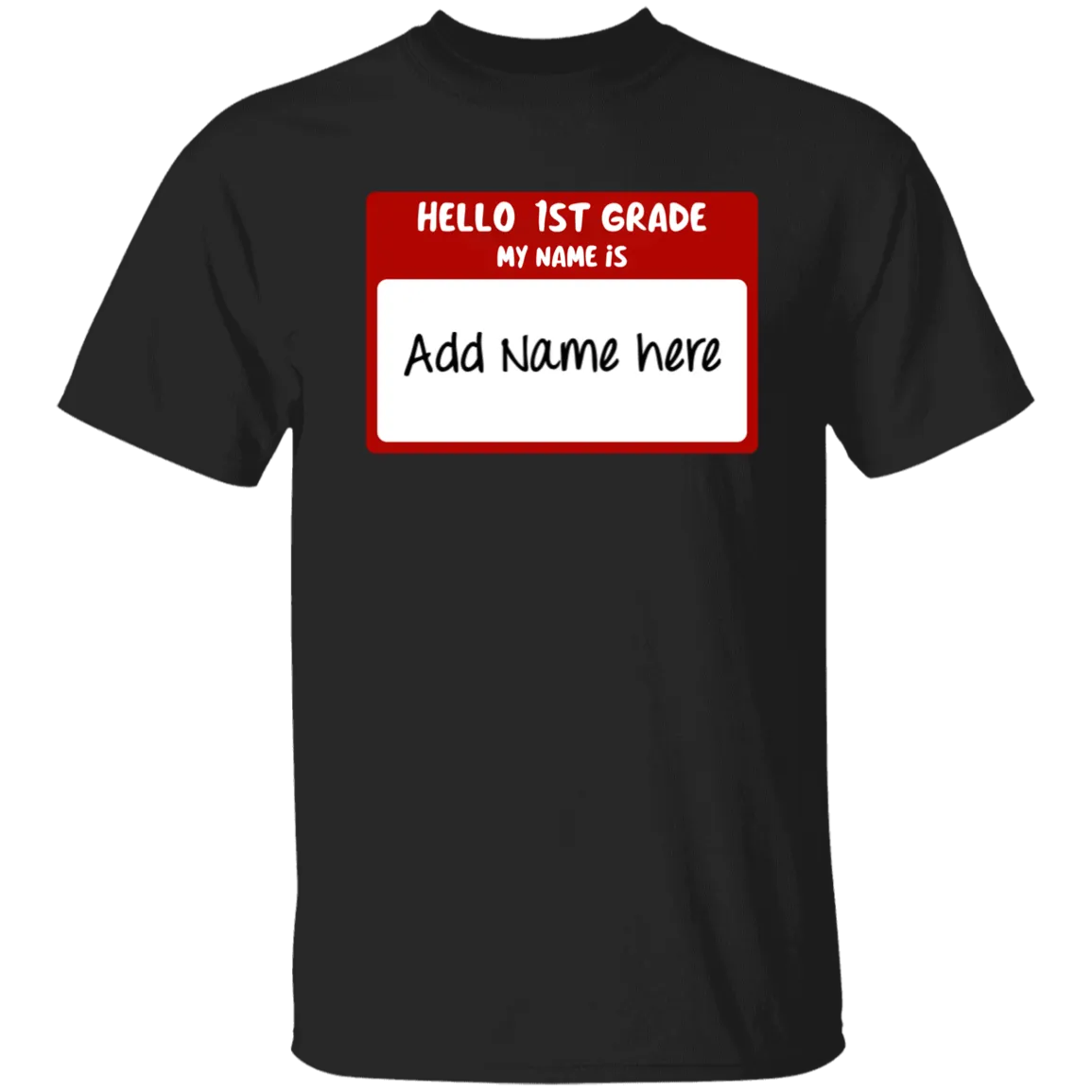 Hello 1st Grade Youth 100% Cotton T-Shirt