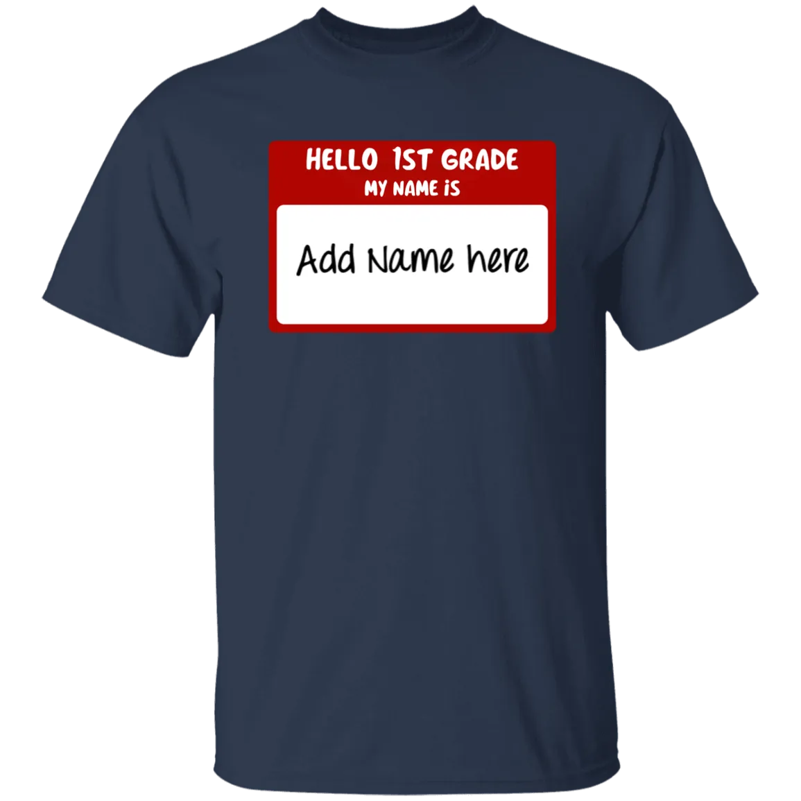 Hello 1st Grade Youth 100% Cotton T-Shirt