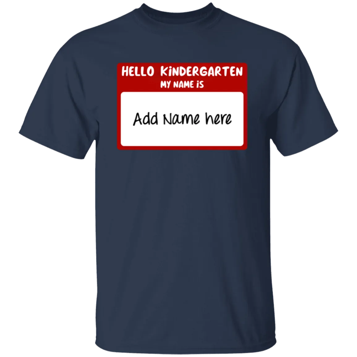 Hello Kindergarten  Youth 100% Cotton T-Shirt