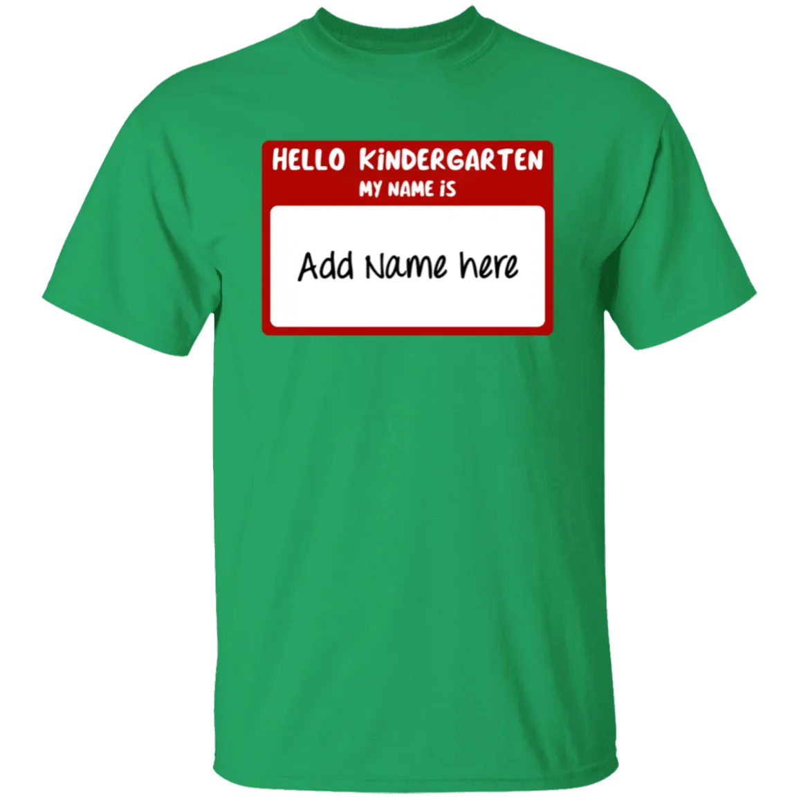 Hello Kindergarten  Youth 100% Cotton T-Shirt