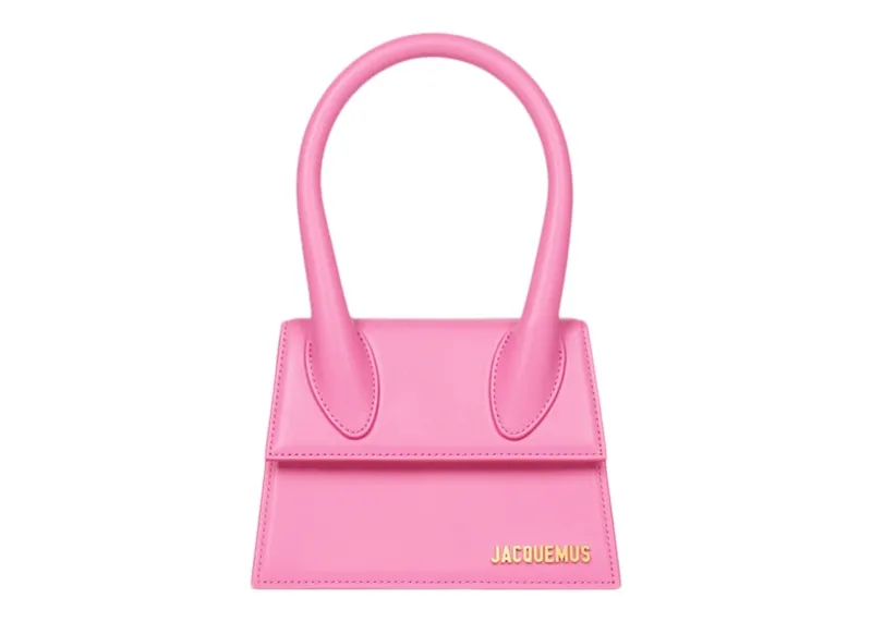 Jacquemus Le Chiquito Moyen Signature Handbag Pink