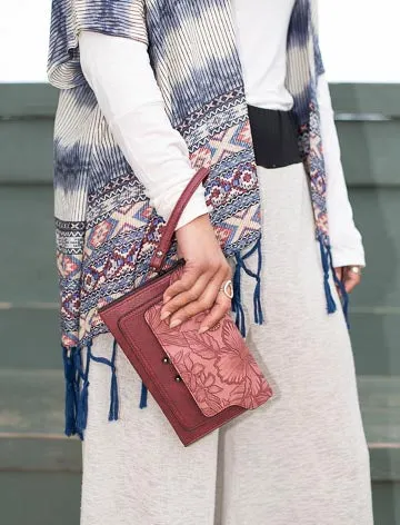 Kate 3312 cross body or wristlet