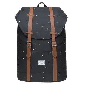 KAUKKO Backpack for city trips, EP6-10 ( Black / 11.8L )