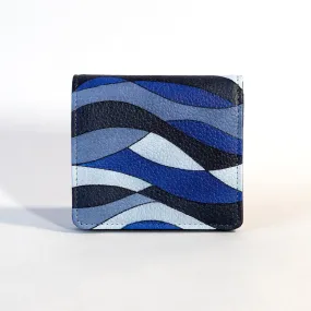 Kyo-Yuzen Leather Fold Wallet - 002
