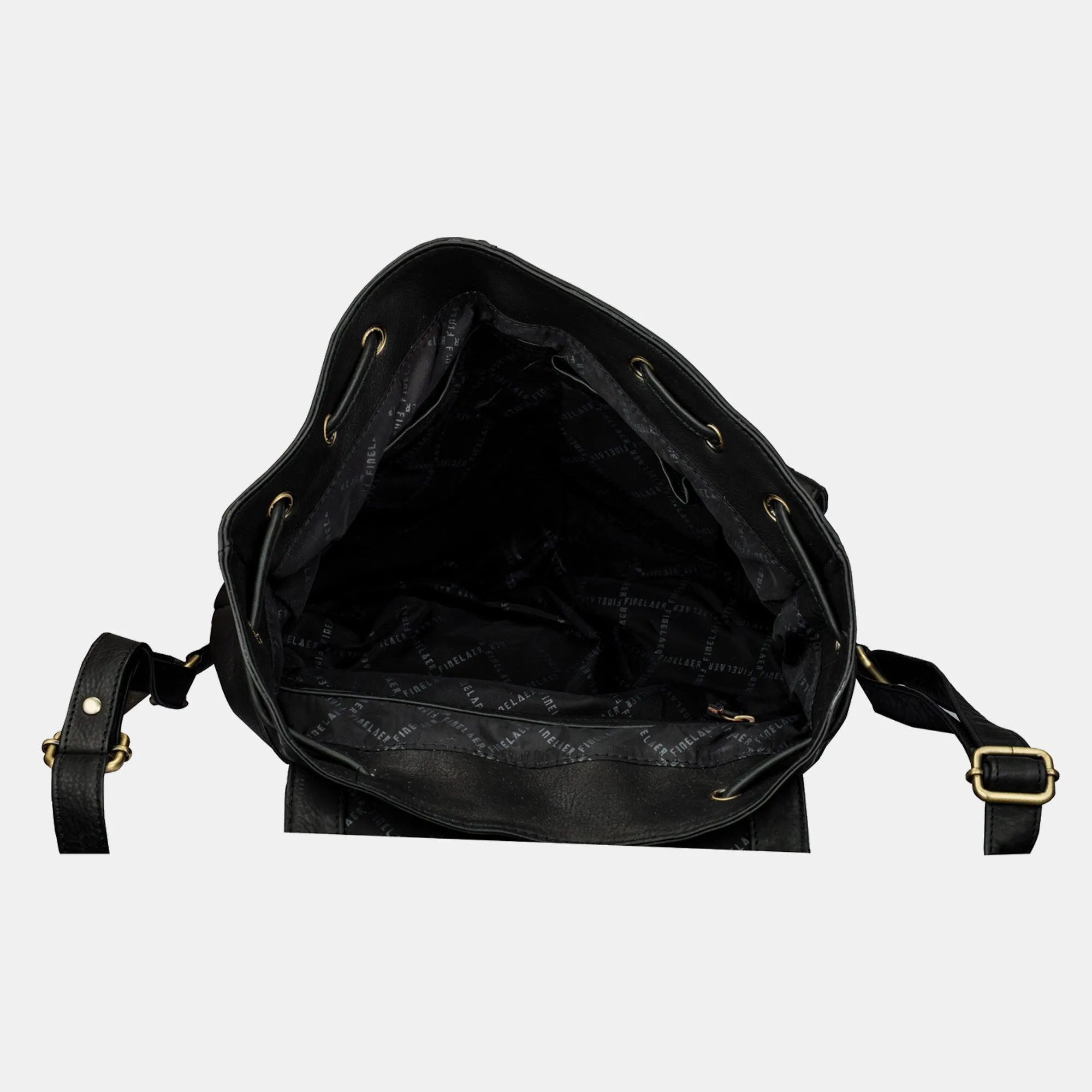 Leather Hiking Backpack Purse For Women