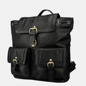 Leather Hiking Backpack Purse For Women