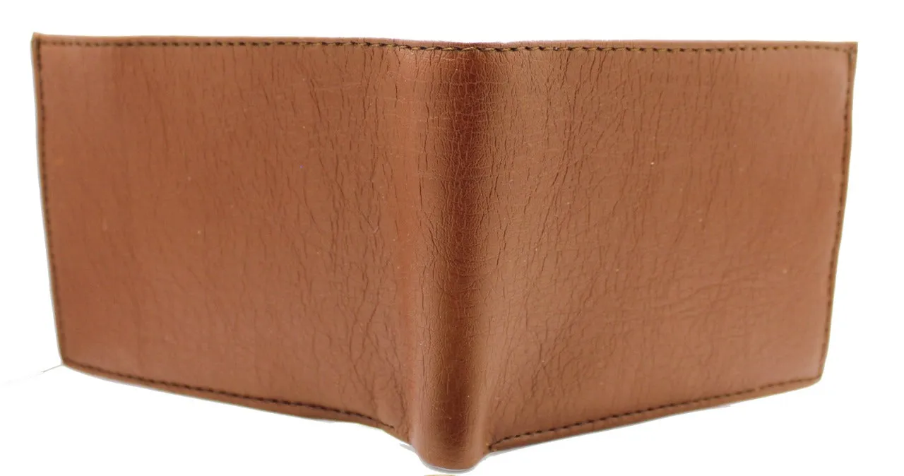 Luxurious & High Quality of Brown Color Artificial Leather Wallet for Male