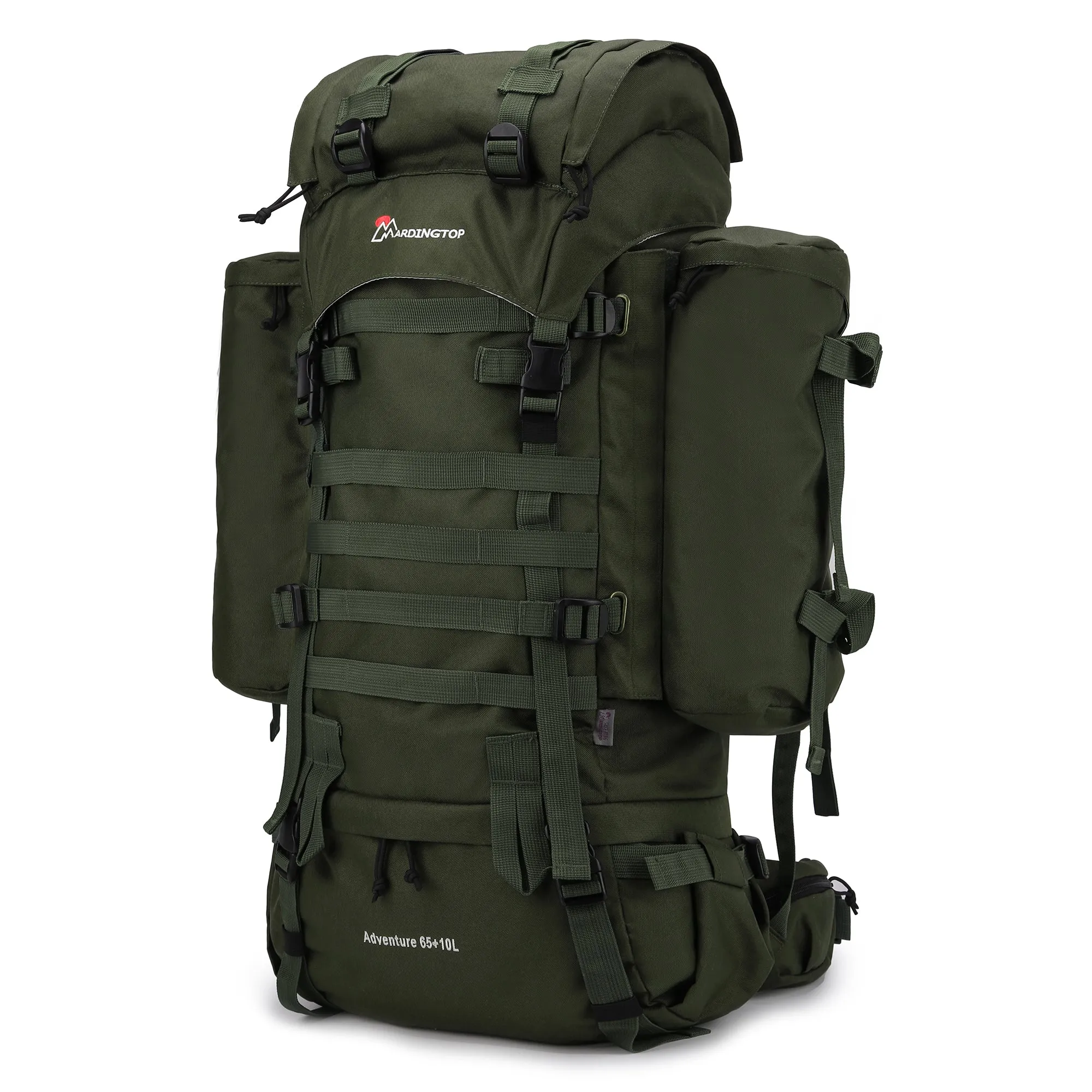 Mardingtop 65 10L Molle Tactical Internal Frame Backpacks with Rain Cover