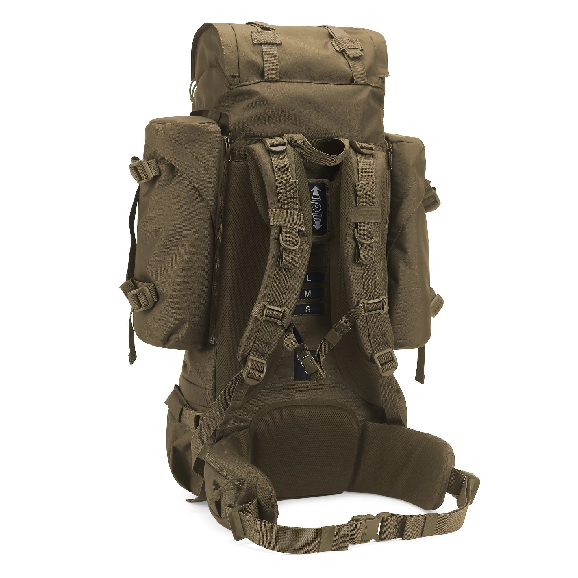 Mardingtop 65 10L Molle Tactical Internal Frame Backpacks with Rain Cover