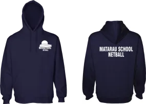 Matarau School NETBALL Kids & Adults Hoodie