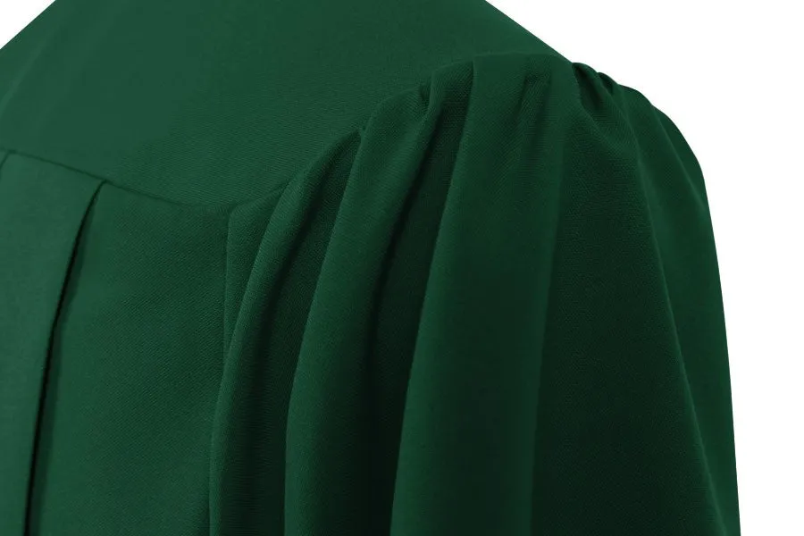 Matte Hunter High School Graduation Gown