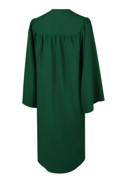 Matte Hunter High School Graduation Gown