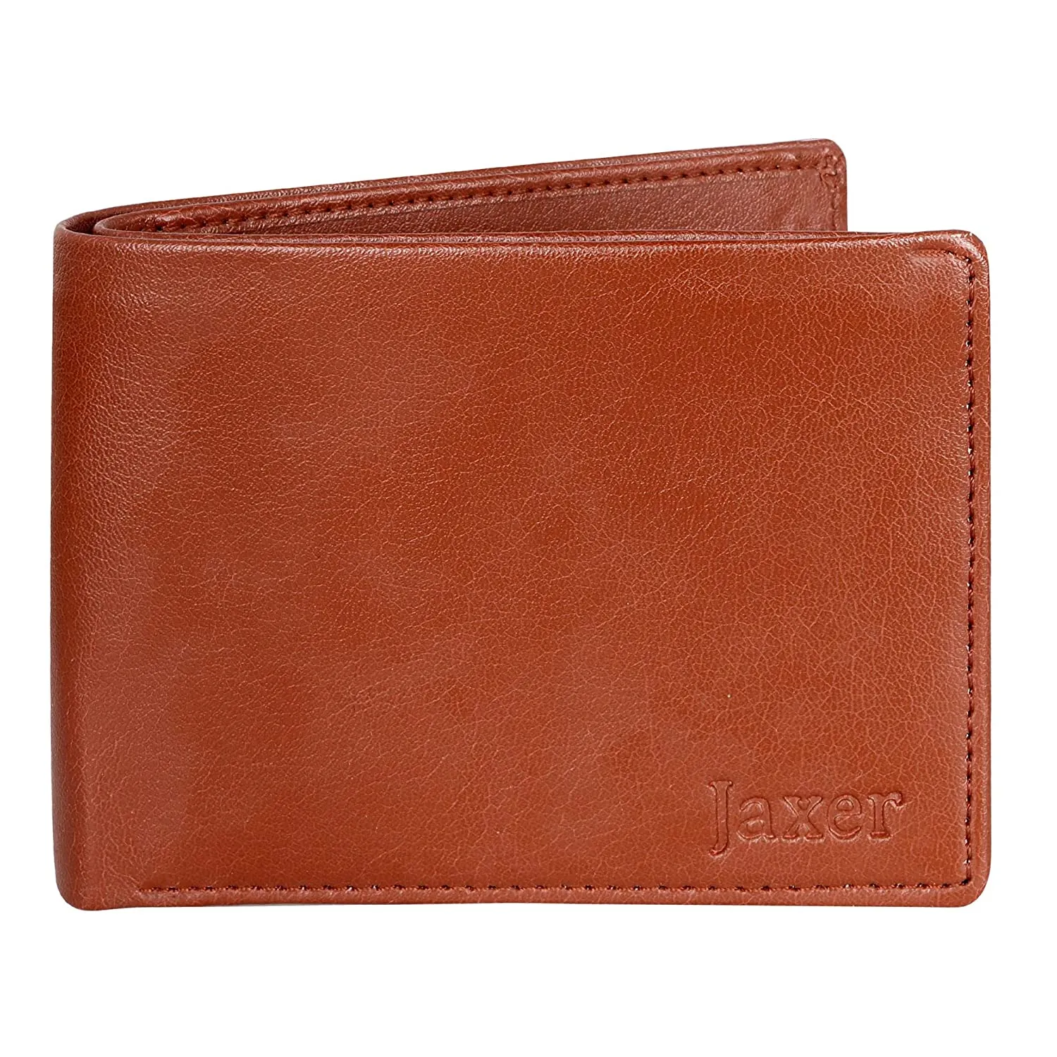 Men Tan Artificial Leather Wallet  (6 Card Slots)