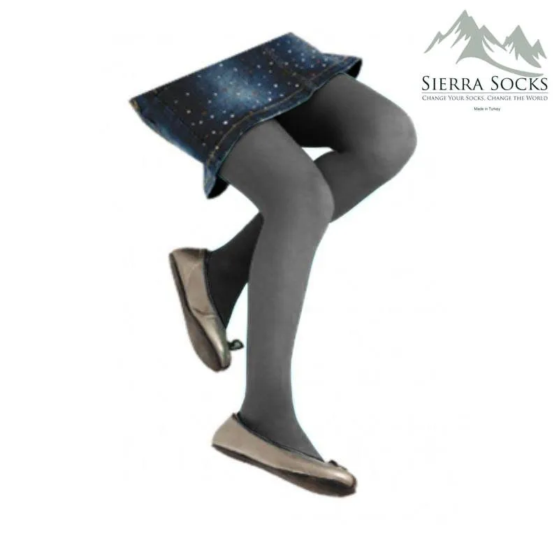 Micro 50 Plain - Flat Knit Year-Round Tights, Girls Tight, Available Differnt Color and Size