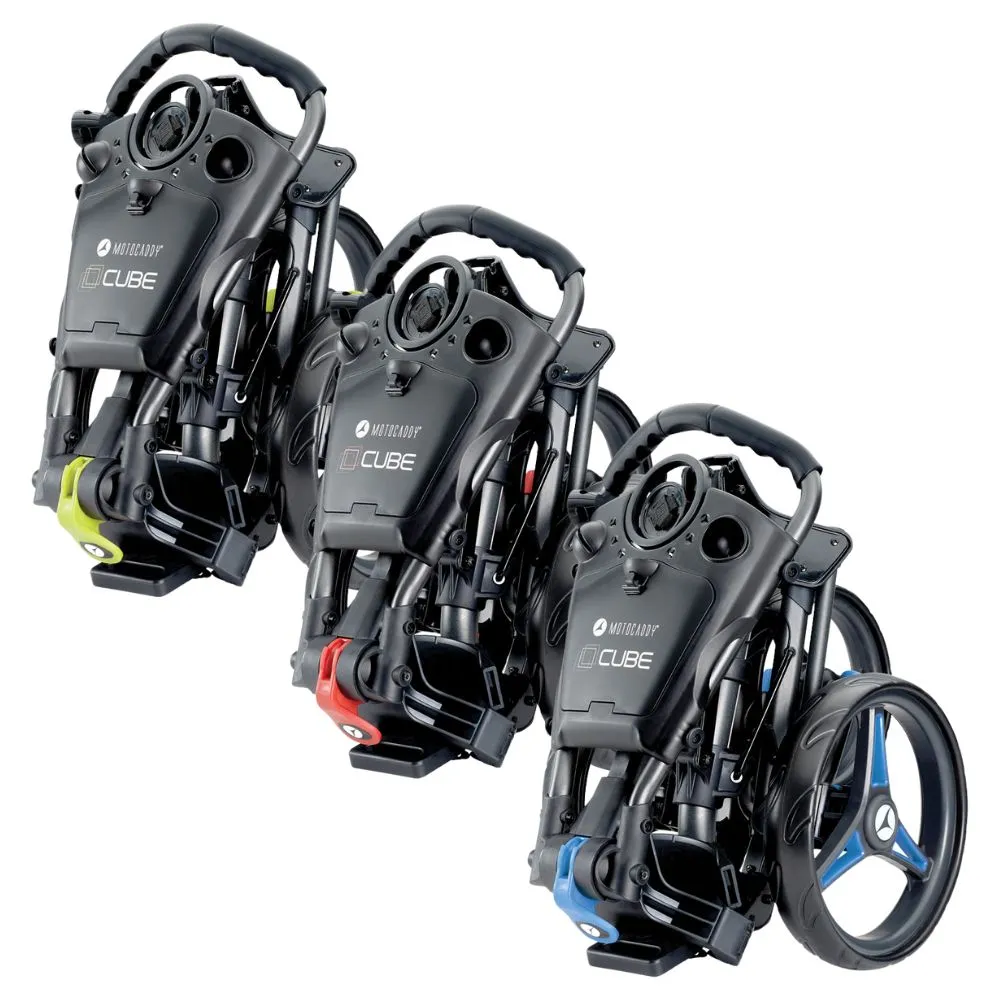 Motocaddy Cube Compact Push Golf Trolley