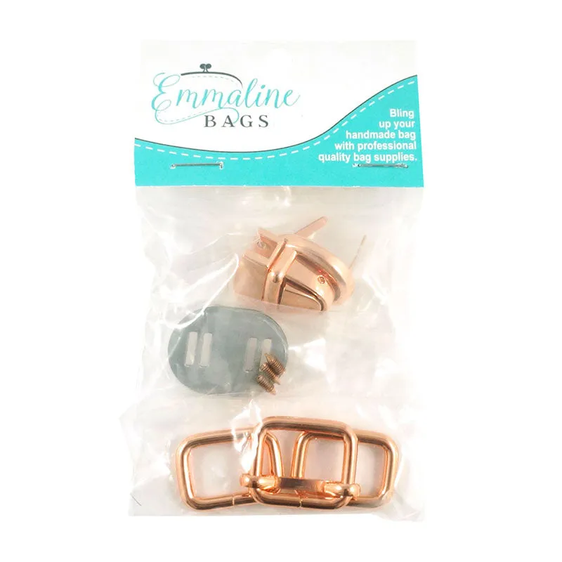 Mountain Saddle Bag Hardware Kit - Copper
