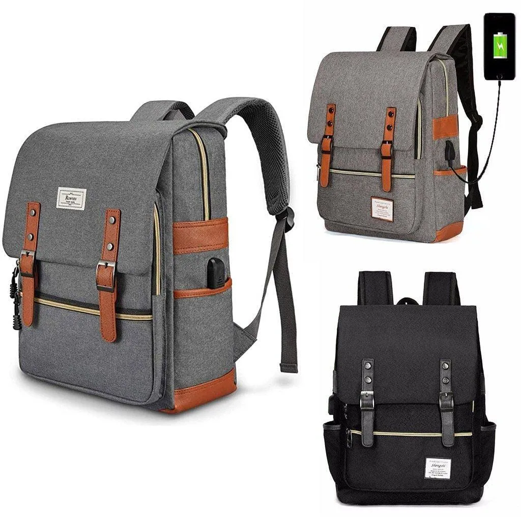 Multi-Function Waterproof USB Charging Backpack