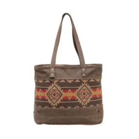 Myra Bag: "BRICK TOTE BAG"