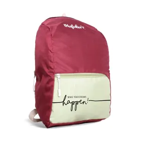 Nano Backpack 15 Ltr Make Your Dream Happen Pistachio Wine