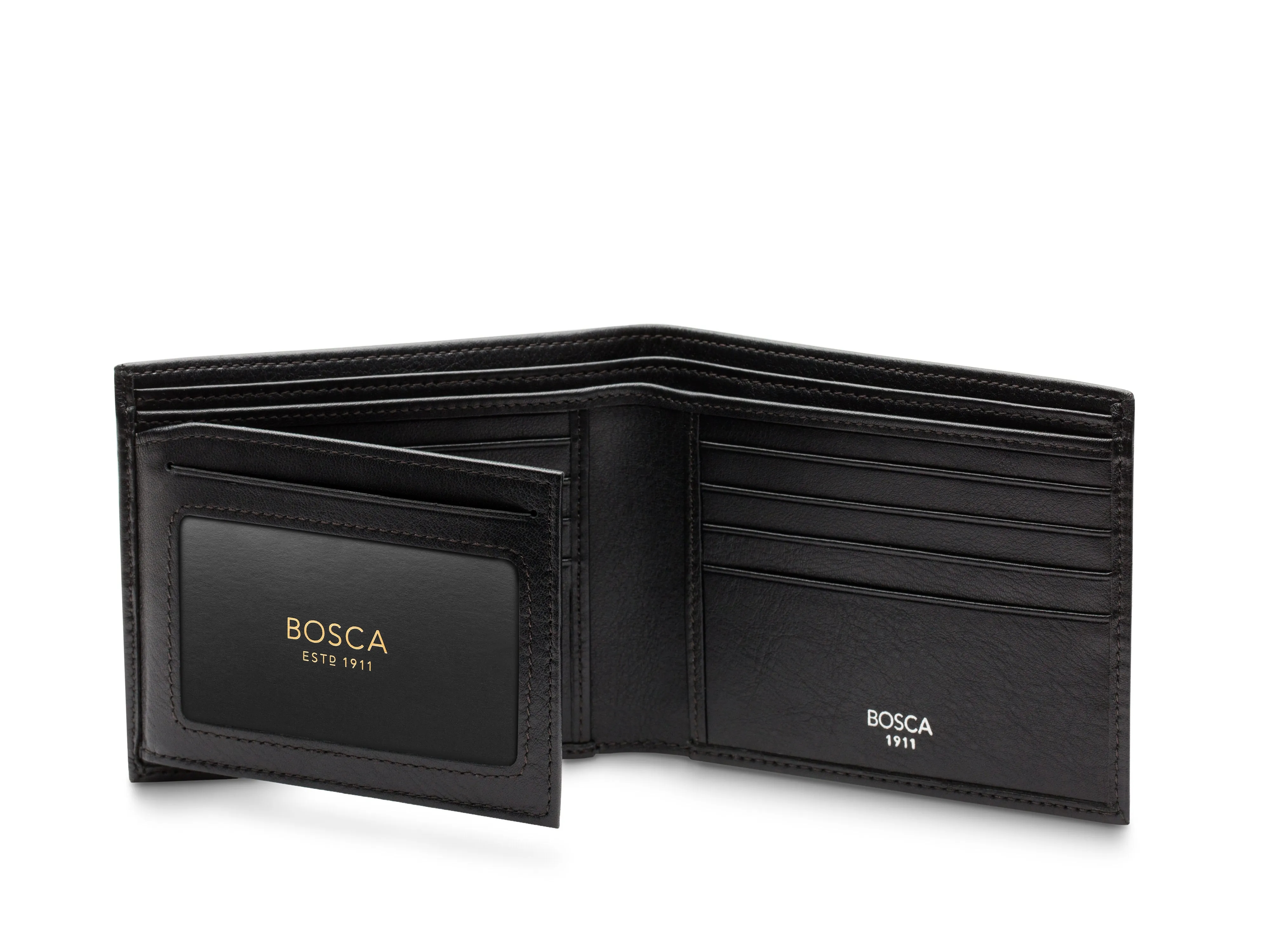 Nappa Vitello Bifold With Card / I.D. Flap