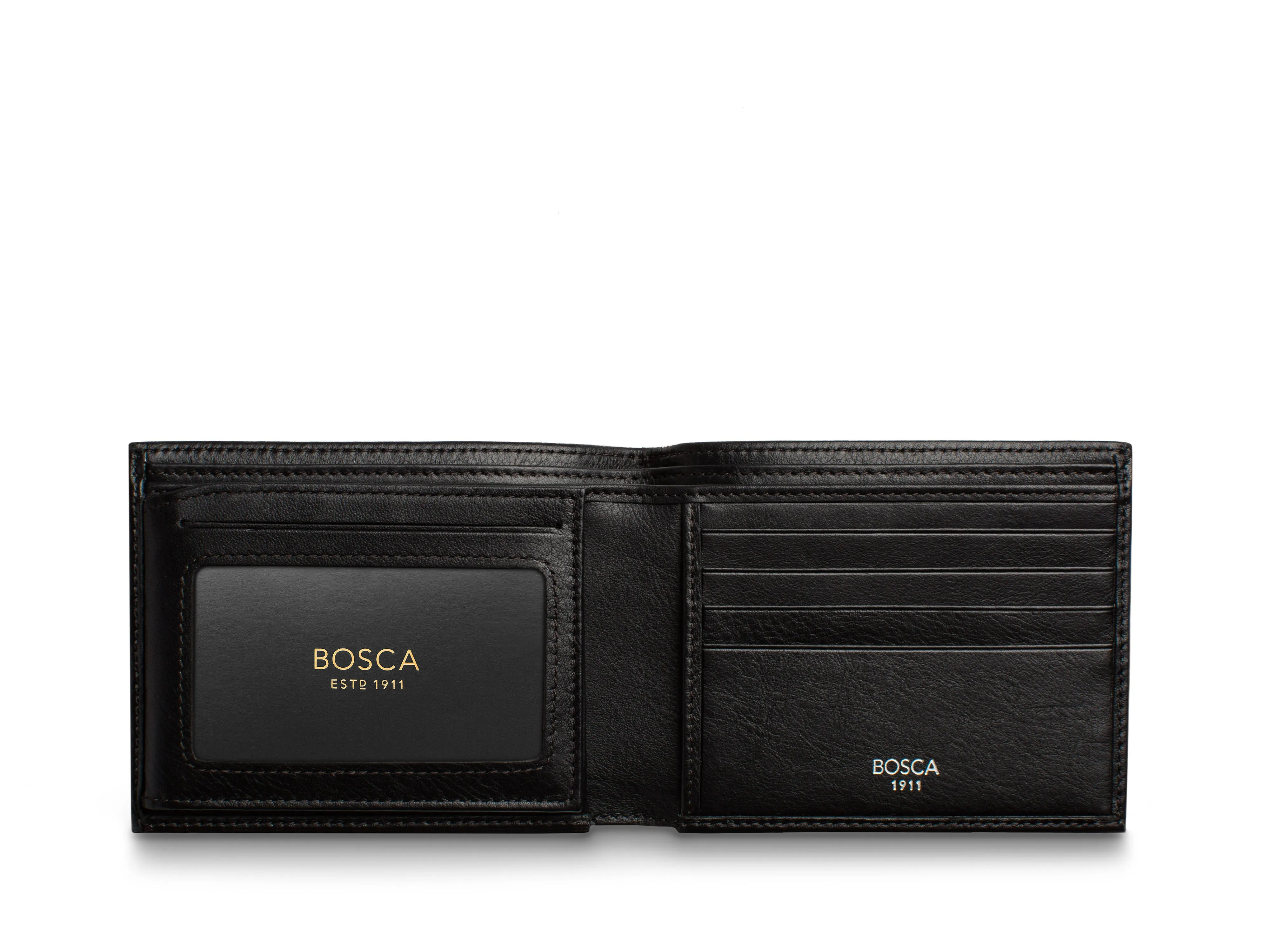 Nappa Vitello Bifold With Card / I.D. Flap