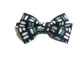 Navy Organic Cotton Bow Tie
