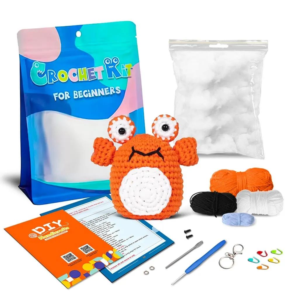 Orange Crab - Crochet Kit