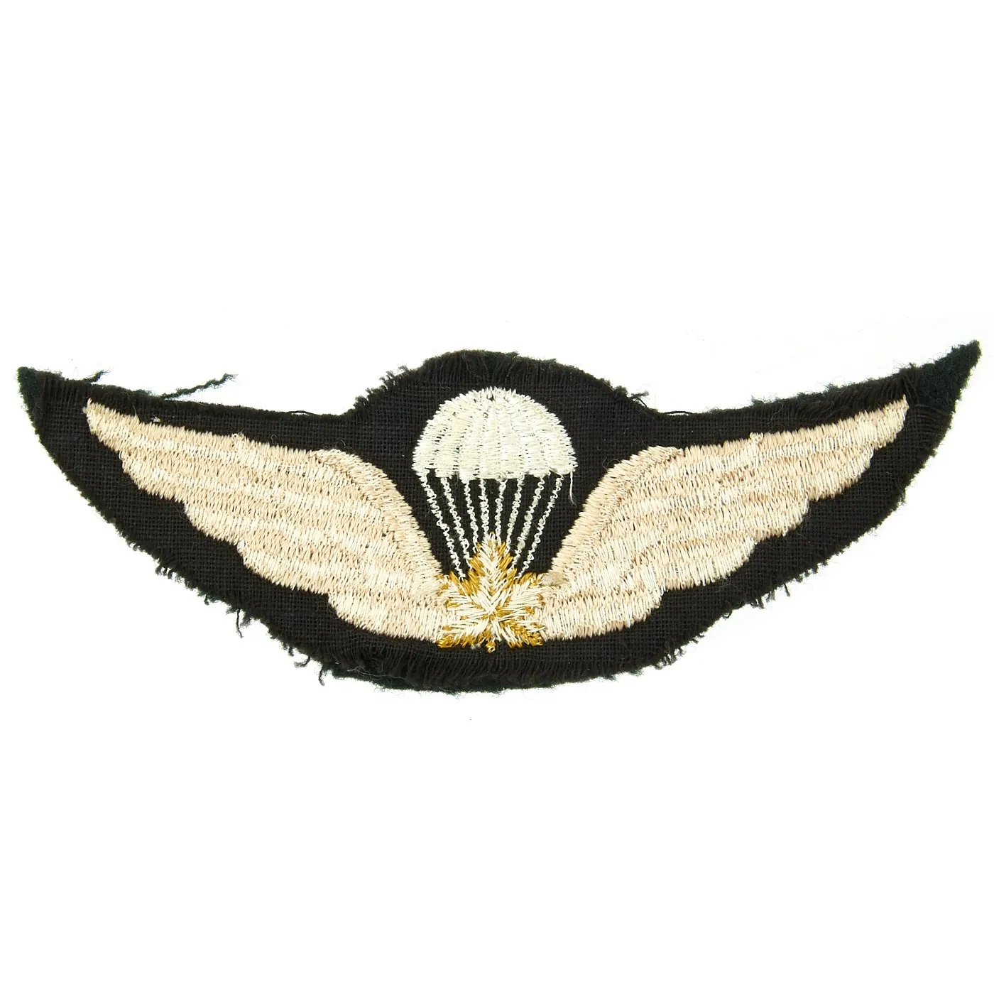 Original Canadian WWII 1st Canadian Parachute Battalion Insignia Set
