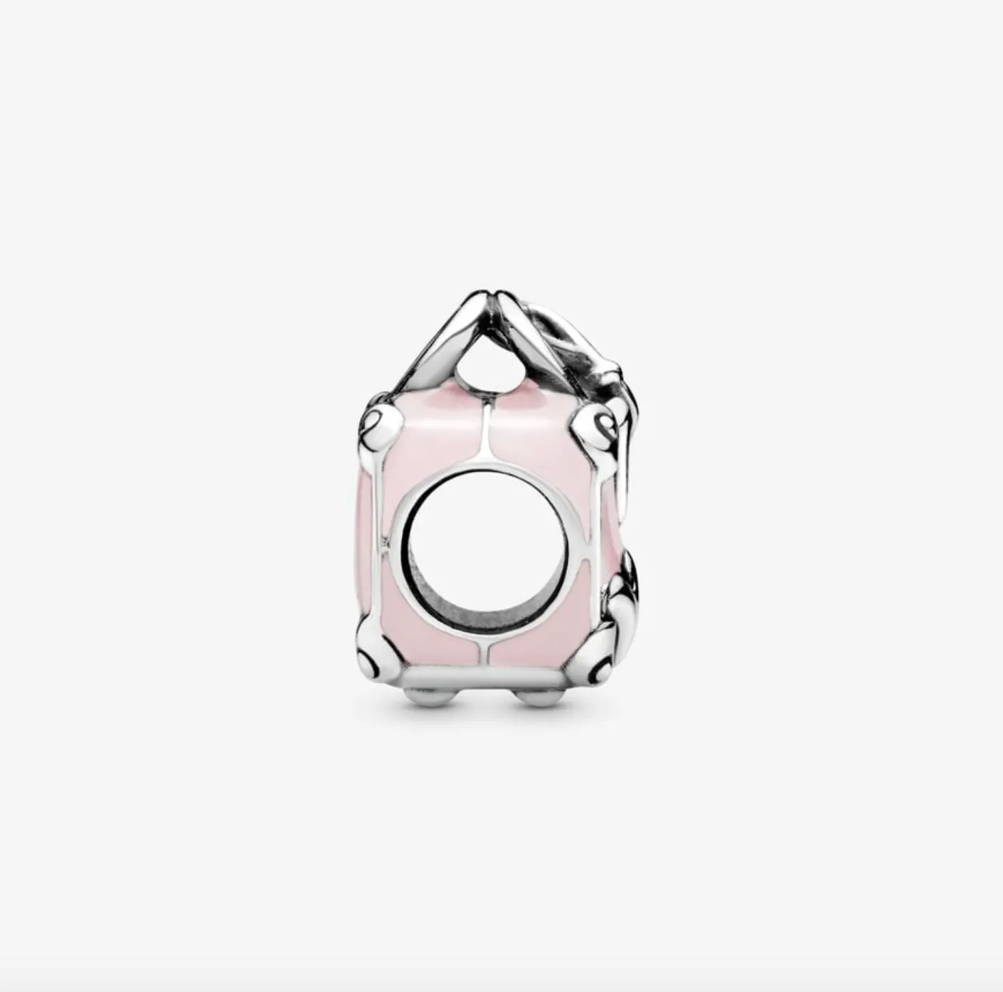 Pink Travel Bag Charm