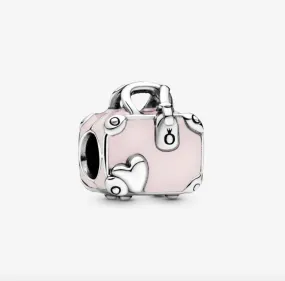 Pink Travel Bag Charm
