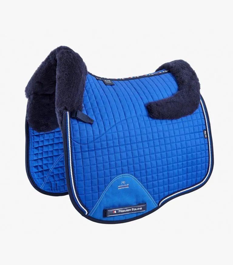 Premier Equine Close Contact Merino Wool European Saddle Pad - Dressage Square - full size