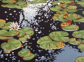 "Lilies and Reflections" print by Alexandra Buckle