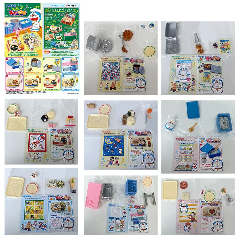 Rare 2015 Re-Ment Doraemon Happy School Lunch (Sold Individually) <Free Shipping>