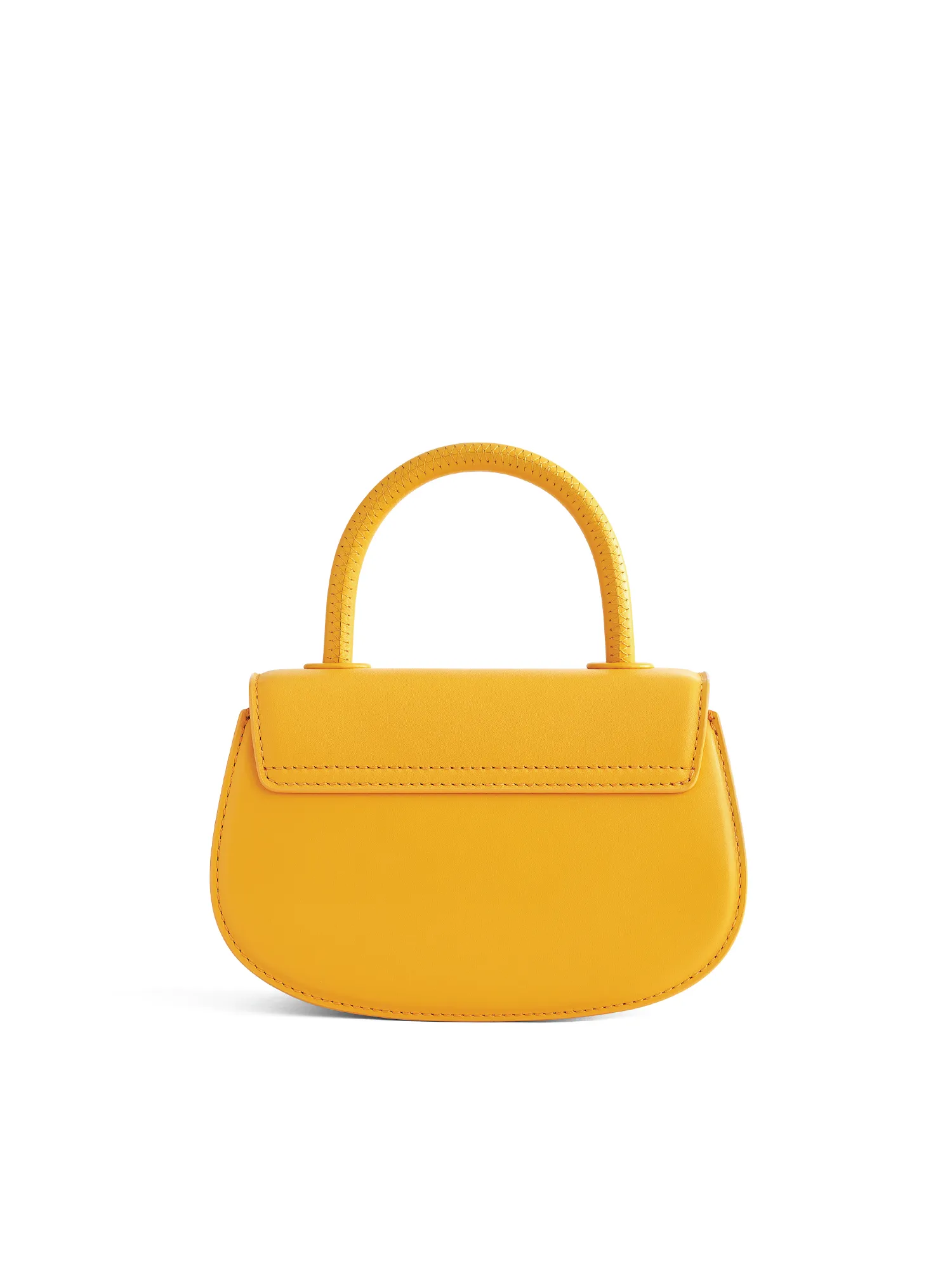 Signature Top Handle Saddle Bag - Amber