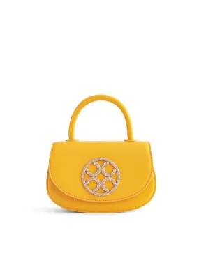 Signature Top Handle Saddle Bag - Amber