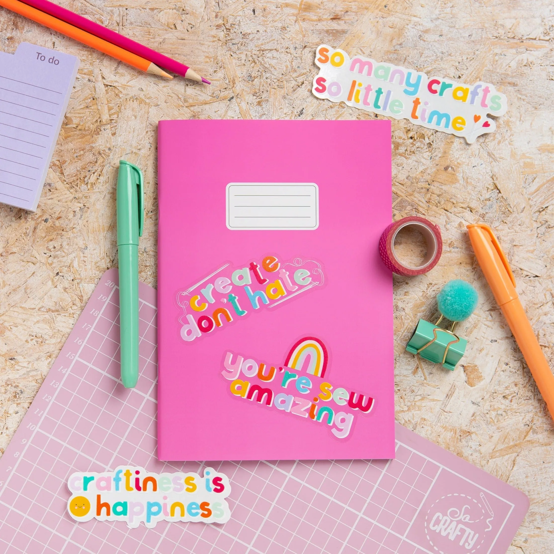 So Many Crafts, So Little Time Sticker