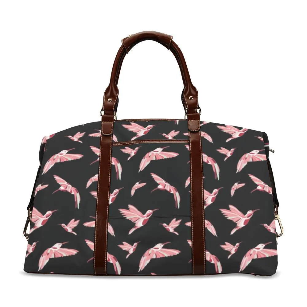 Strawberry Black Classic Travel Bag