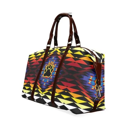 Sunset Bearpaw Blanket Classic Travel Bag