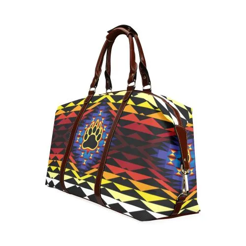 Sunset Bearpaw Blanket Classic Travel Bag