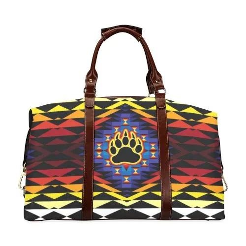 Sunset Bearpaw Blanket Classic Travel Bag