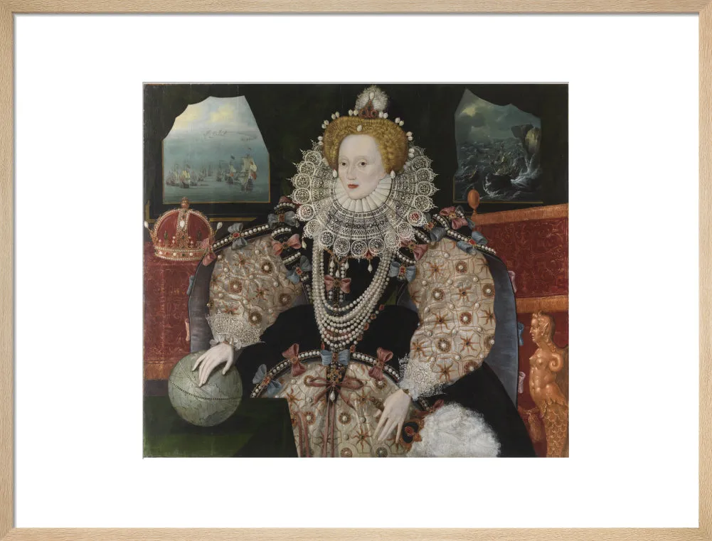 The Armada Portrait of Elizabeth I (Custom Print)