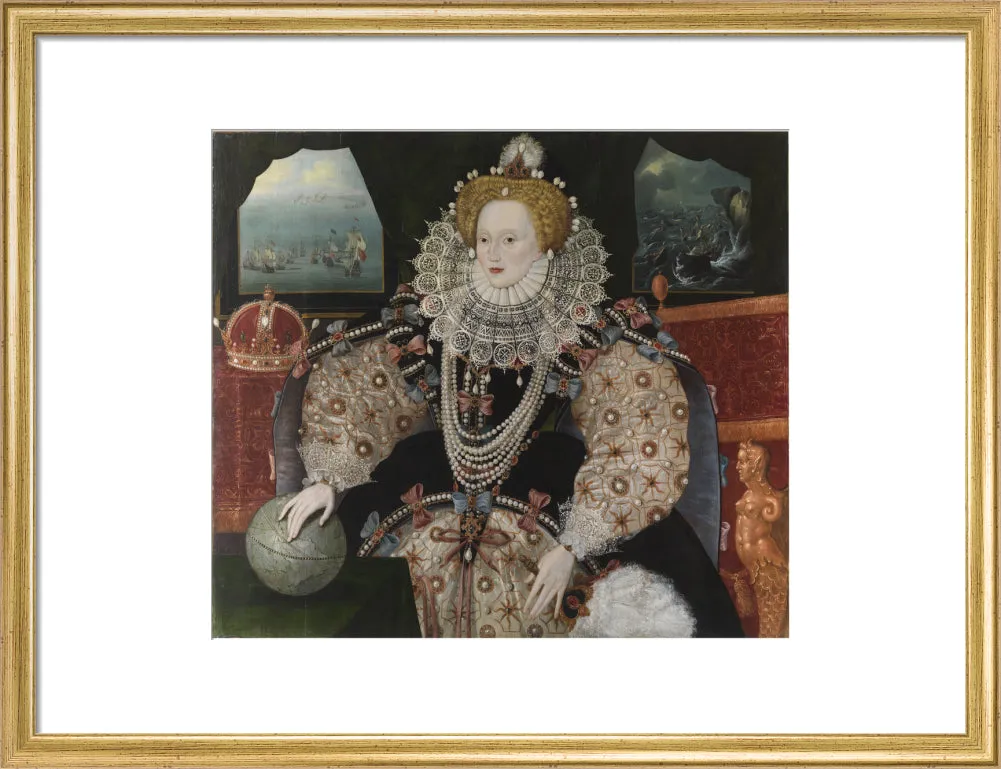 The Armada Portrait of Elizabeth I (Custom Print)