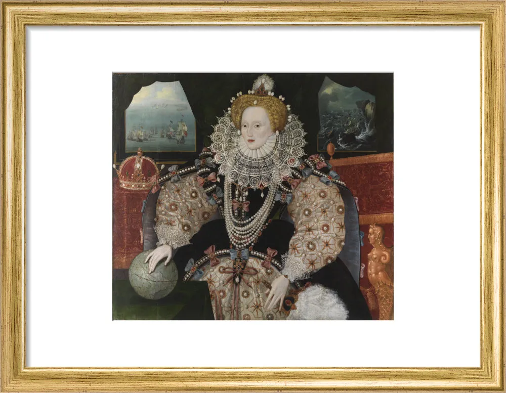 The Armada Portrait of Elizabeth I (Custom Print)