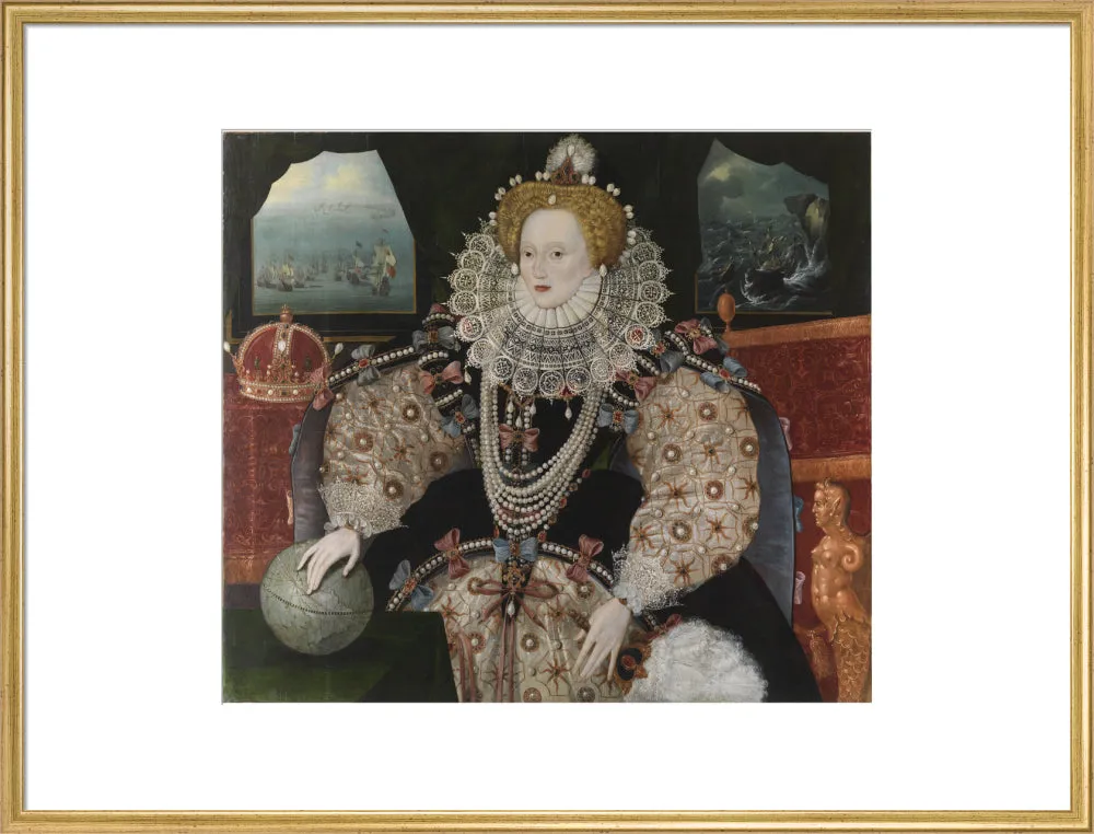 The Armada Portrait of Elizabeth I (Custom Print)