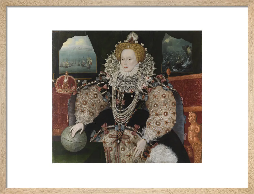 The Armada Portrait of Elizabeth I (Custom Print)