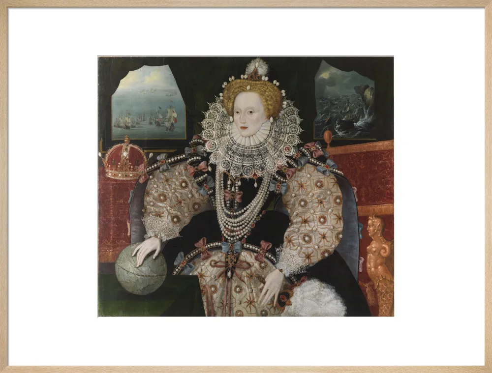 The Armada Portrait of Elizabeth I (Custom Print)