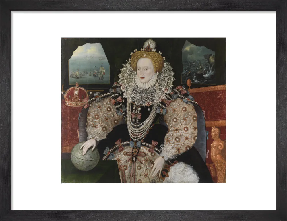 The Armada Portrait of Elizabeth I (Custom Print)