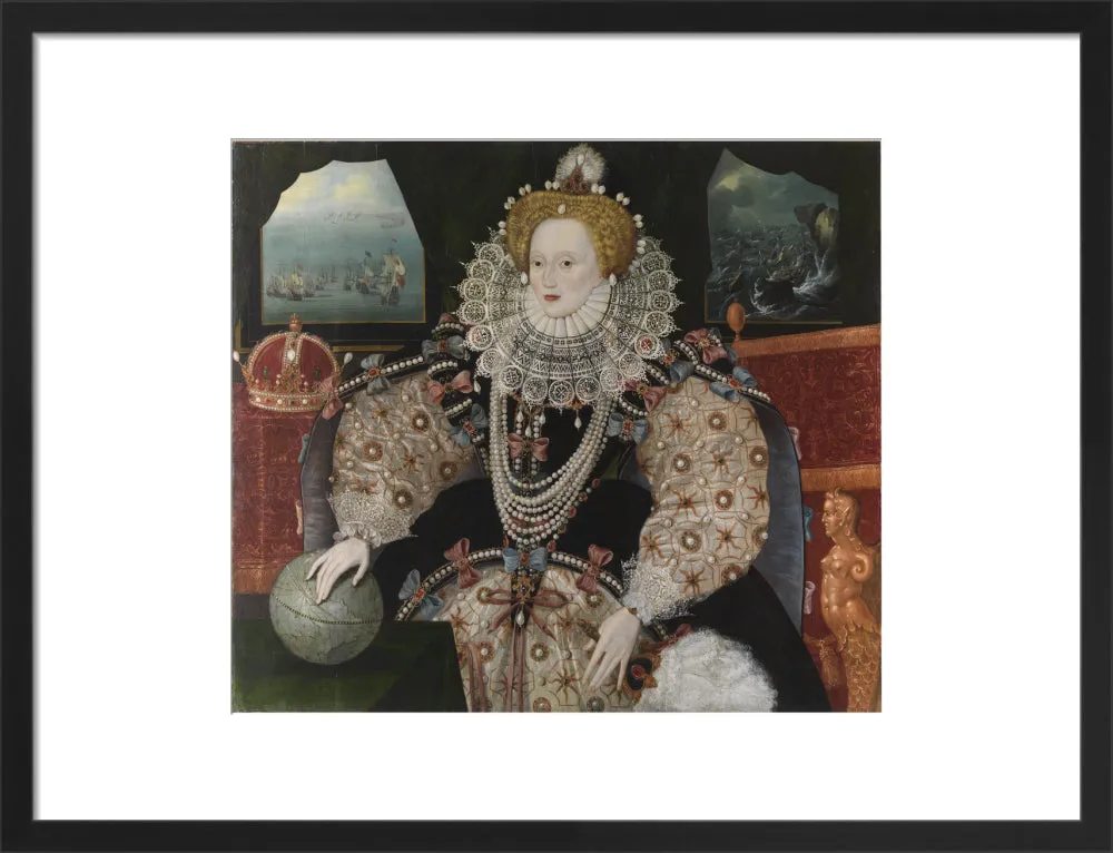 The Armada Portrait of Elizabeth I (Custom Print)