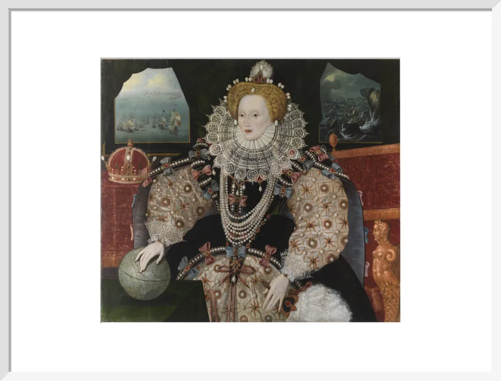 The Armada Portrait of Elizabeth I (Custom Print)